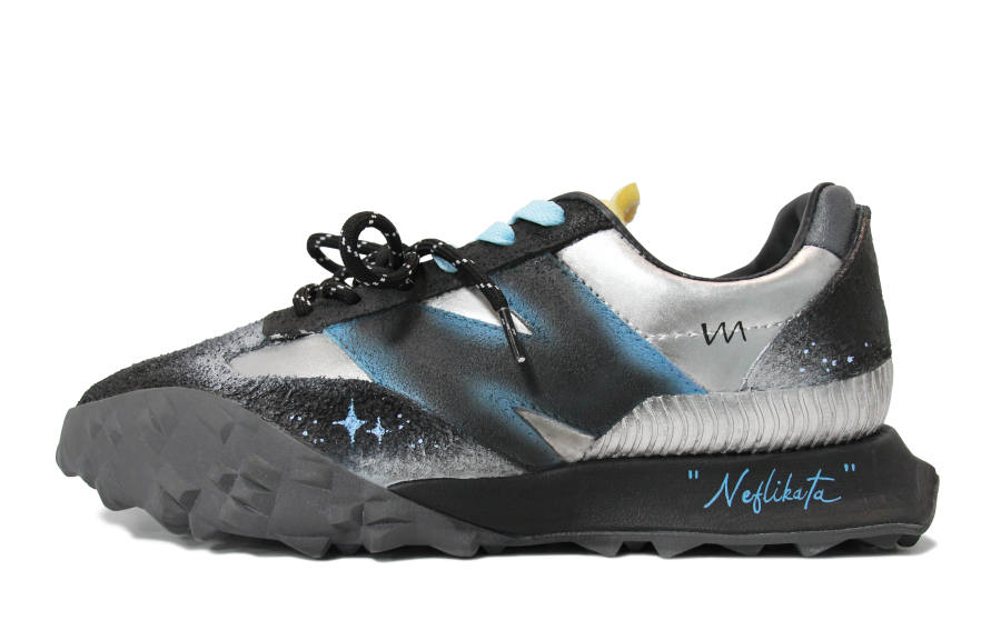 New Balance New Balance XC 72 Low top Running Shoes Unisex Black Silver Blue