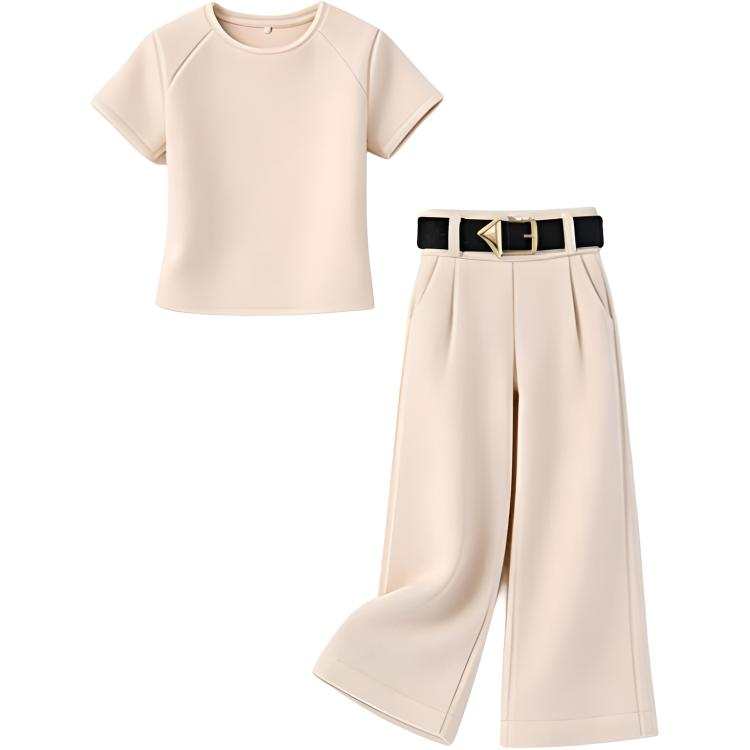 DUSHE Casual Suits Women's Crew Neck Moderate Long