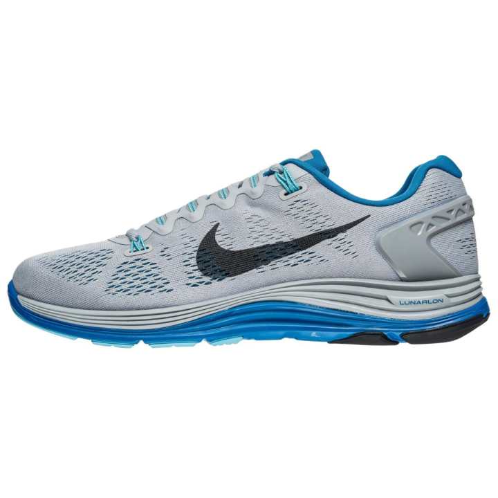 Nike LunarGlide Nike+ 5 'Basic Grey Military Blue'