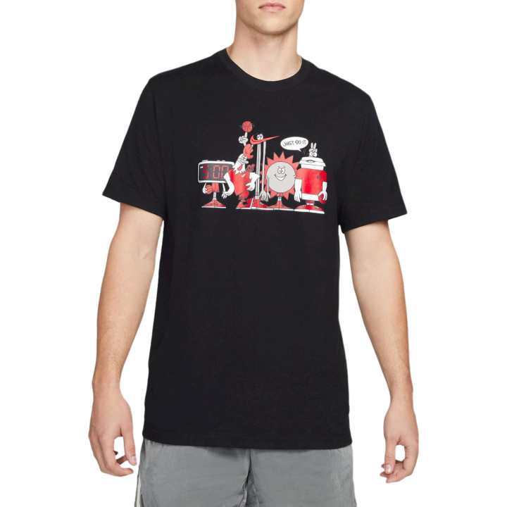 Nike Nike T Shirts Men's Black Crew Neck