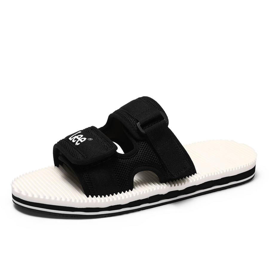 Lee Lee Slide Slippers Men's Black/White