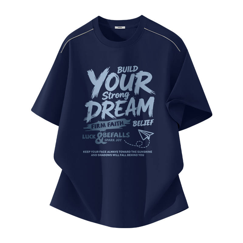 MINISO T Shirts Unisex Crew Neck Moderate Straight Fit
