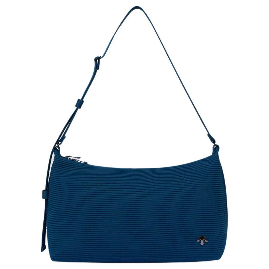 DESCENTE Women's Training One Piece Knitted Fabric Crossbody Bags Women's Dark Blue