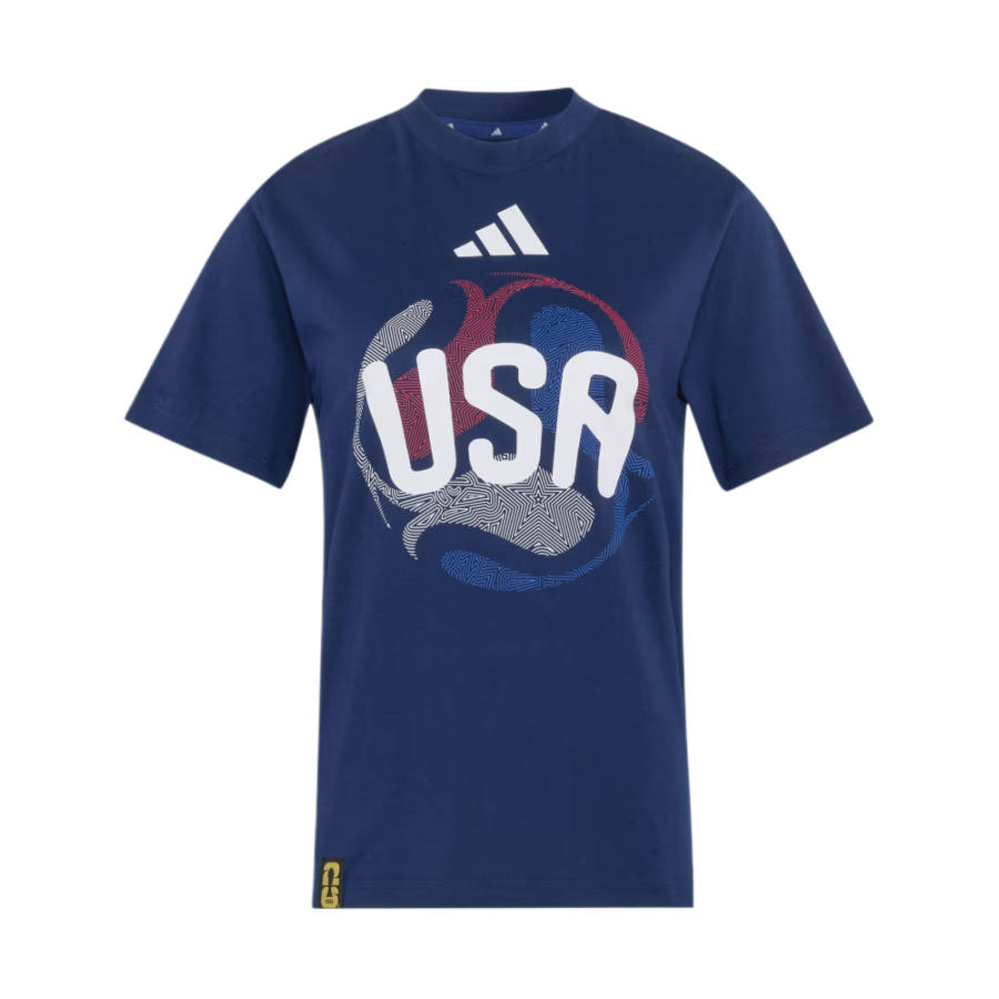 Adidas Adidas T Shirts Women's Marine Blue 2 Crew Neck