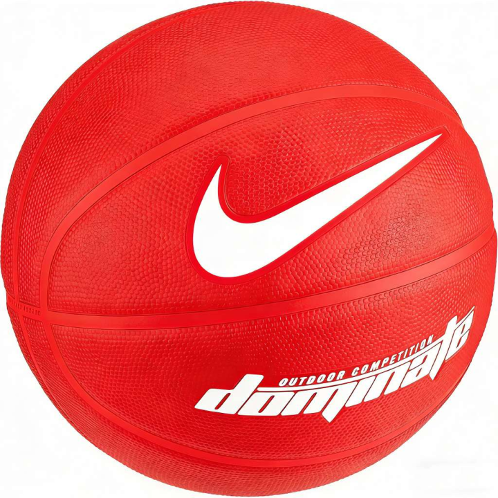 Nike Nike Rubber Basketball Red Size 7 Ball Training Unisex