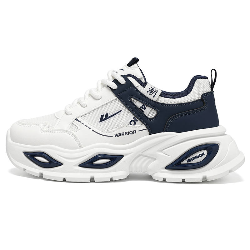 Warrior Height Increasing, Abrasion Resistant, Lightweight, And Breathable Low top Chunky Sneakers Men's
