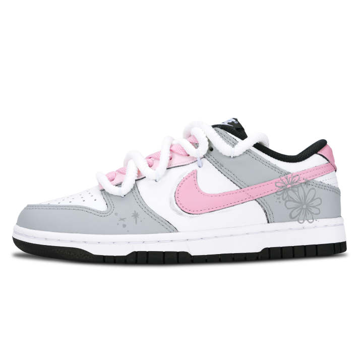Nike Nike Dunk Skateboard Shoes Unisex Low Top White/Gray/Pink