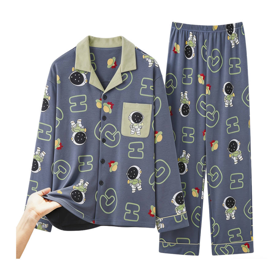 Hodo Kids Loungewear Sets Lapel Moderate