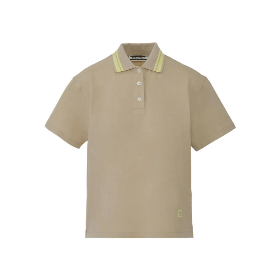 Onitsuka Tiger WS POLO SHIRT Polo Shirt Women's Light Beige