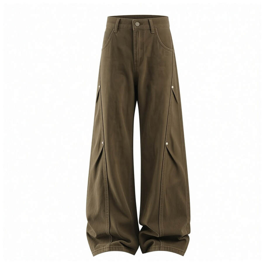 GWAF Jeans Unisex Moderate Straight Fit Pants
