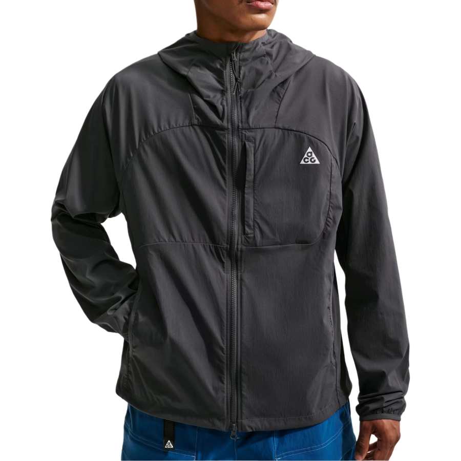 Nike Nike ACG Jackets Men's Carbon Black Hooded Non Detachable Moderate Other