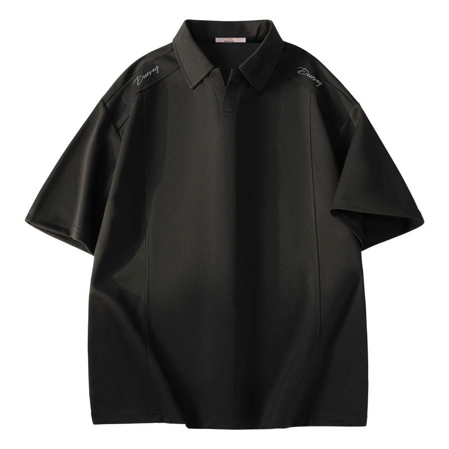 DEERWAY Polo Shirts Unisex Polo Collar Moderate Straight Fit