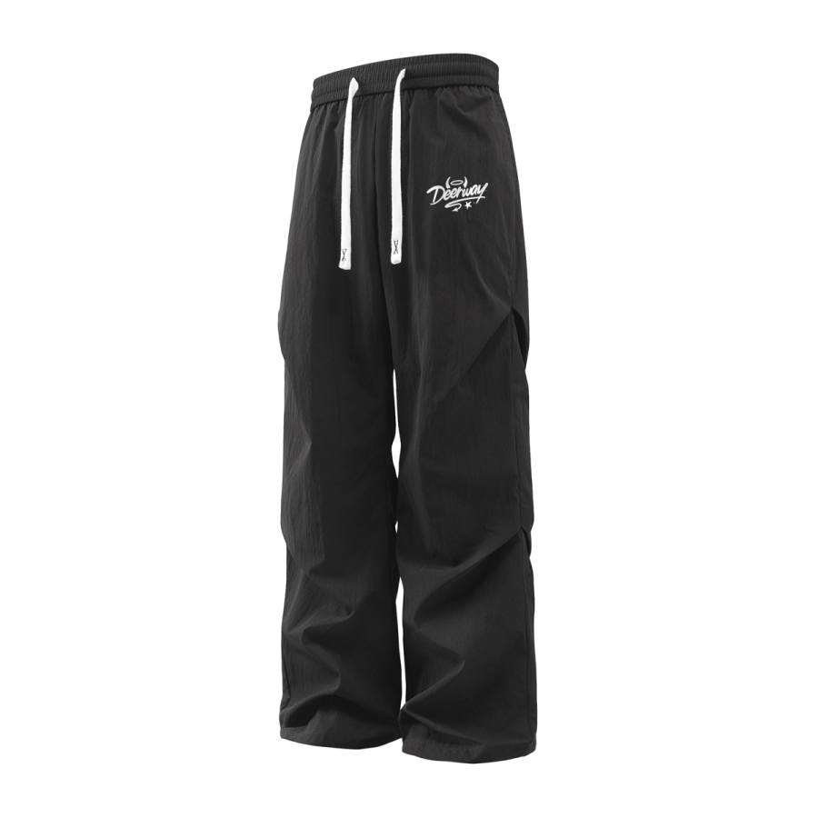 DEERWAY Casual Pants Unisex Moderate Straight Fit Pants