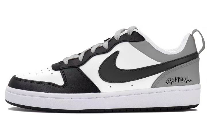 Nike Nike Court Borough 2 Low top Skateboard Shoes Black Teenagers