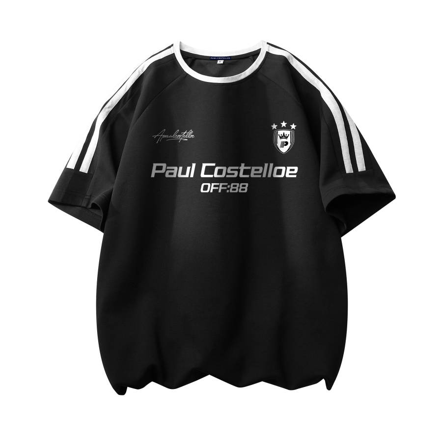 PAUL COSTELLOE T Shirts Unisex Crew Neck Thin Straight Fit