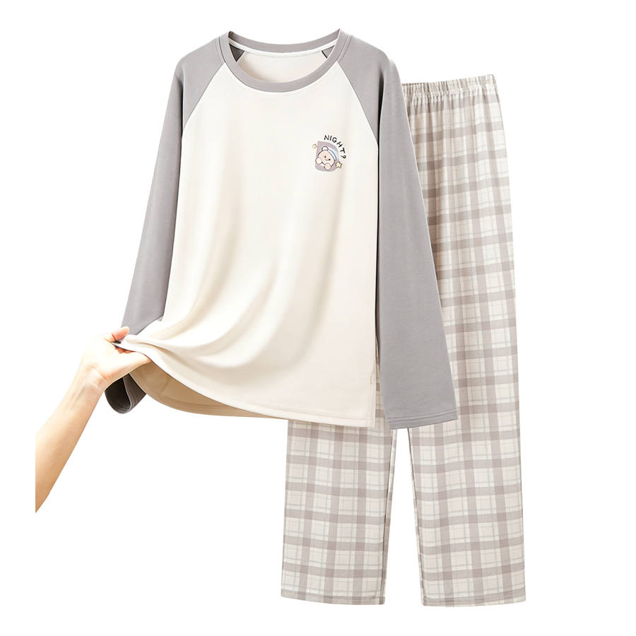 Hodo Kids Loungewear Sets Crew Neck Moderate
