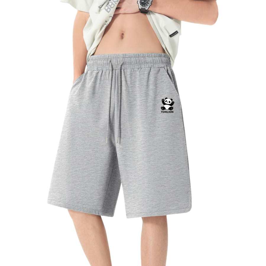 Tonlion Casual Shorts Unisex Moderate