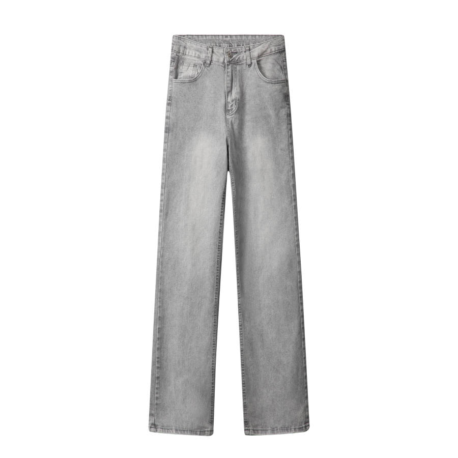 MIIOW Jeans Unisex Moderate Straight Fit Pants
