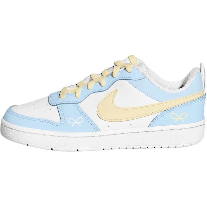 Nike Nike Court Borough Blue Knot Sweet Order Slip Resistant Cushioning Abrasion Resistant Breathable Support Low top