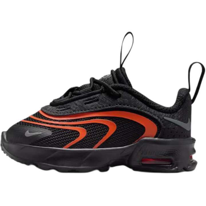 Nike Nike Air Max Fire Support Low top Toddler Shoes Black Spicy Red Infant And Toddler