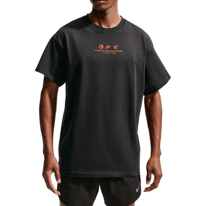 Nike Nike Running T Shirts Men's Black