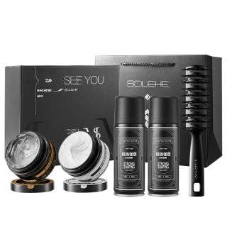 SOLEHE HEFENGYU Men's See You Run Into You Styling Box Clothing Sets Long lasting