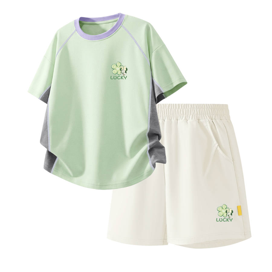 Disney Kids Casual Sportswear Crew Neck Thin