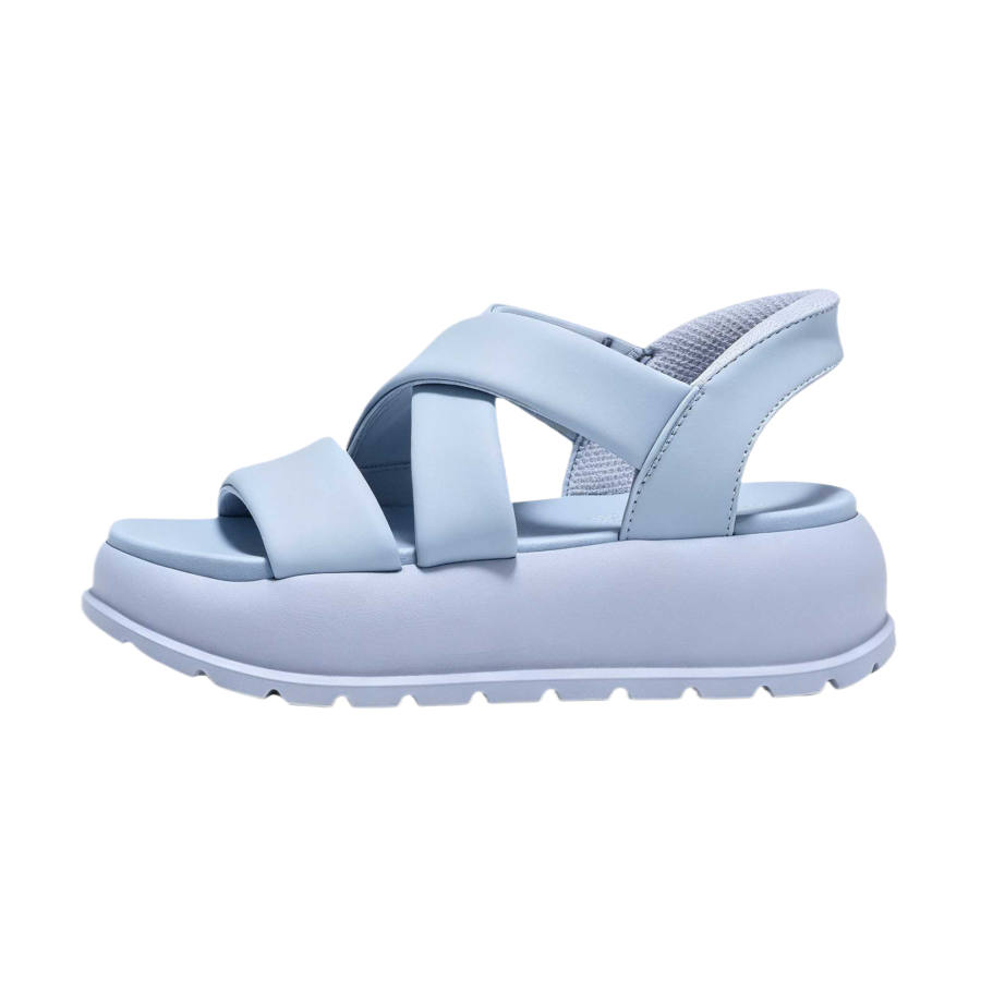 Skechers Hands Free Slip on Shoes Beach Sandals Women's Light Blue