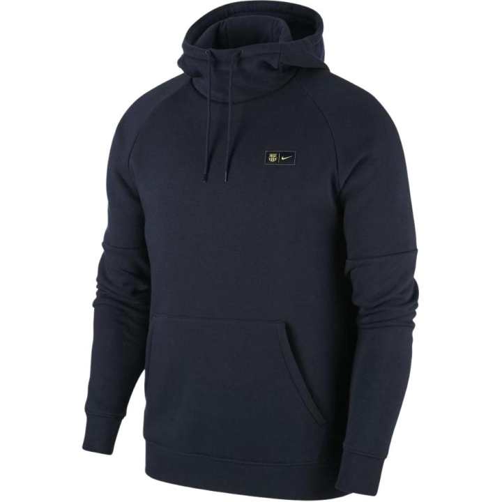Nike Nike Sweatshirts Men's Navy Hooded Moderate Straight Fit