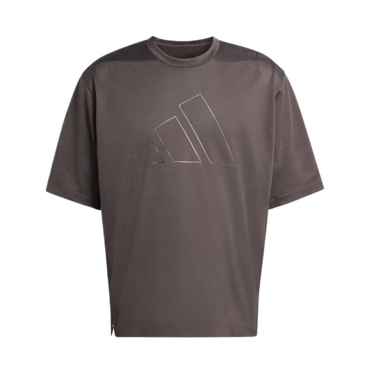 Adidas Adidas T Shirts Men's Charcoal Crew Neck