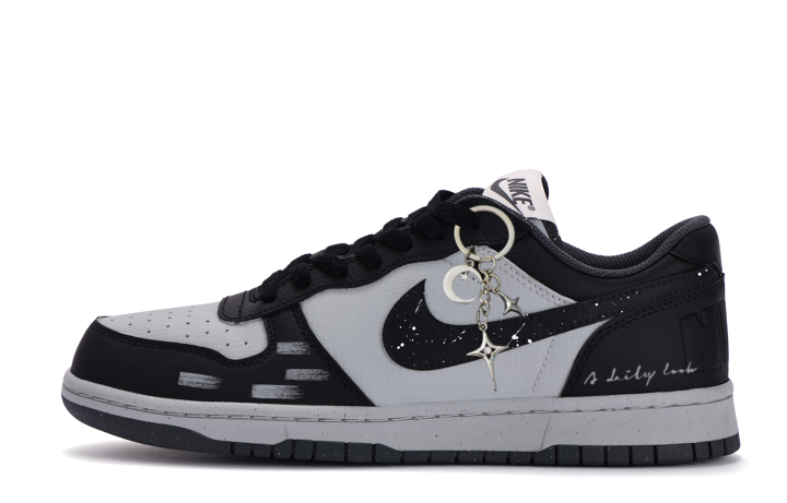 Nike Nike Big Low top Skateboard Shoes Unisex White Black