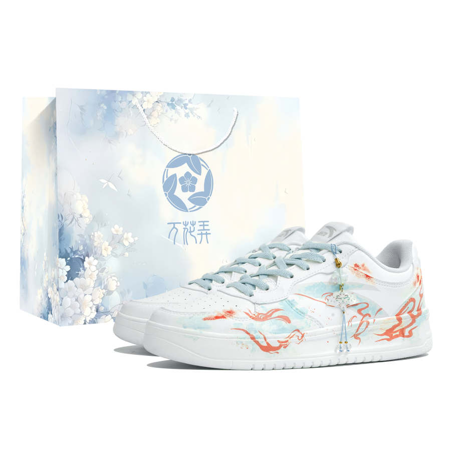 Anta Low top Skateboard Shoes Unisex White