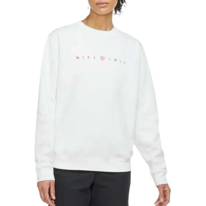 Nike Nike Sweatshirts Women's White Crew Neck Moderate