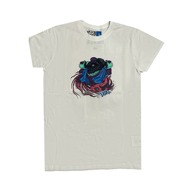 Vans T Shirts Women's White Crew Neck