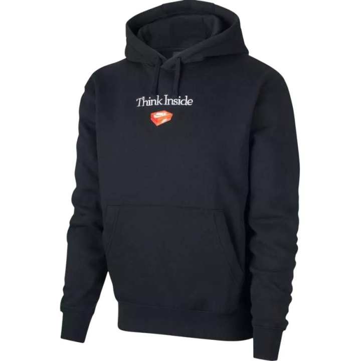 Nike Nike Sweatshirts Men's Black Hooded Moderate
