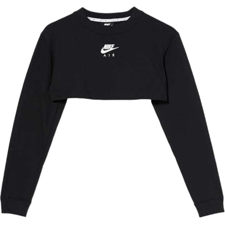 Nike Nike Air Sweatshirts Women's Black Crew Neck Moderate