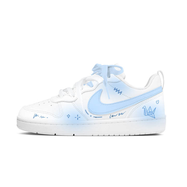 Nike Nike Low top Kids' Skateboarding Shoes Blue White