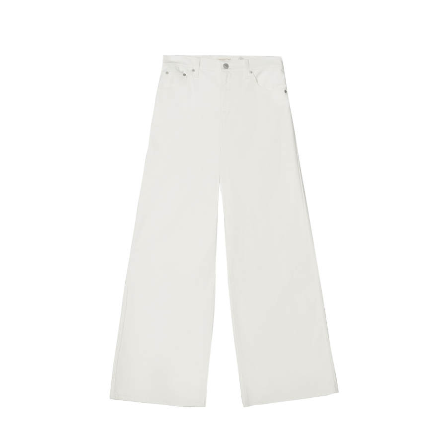 Levis Jeans Women's White Moderate Wide Leg Pants