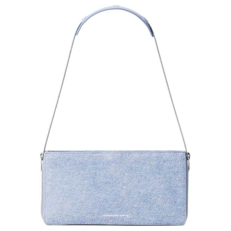 Alexander Wang Cow Leather Shoulder Bag Women's Indigo
