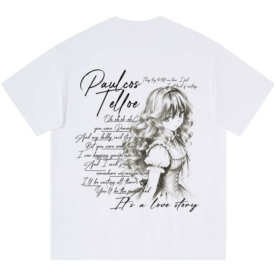 PAUL COSTELLOE T Shirts Unisex Crew Neck Thin Straight Fit