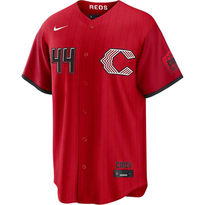 Nike Nike Elly De La Cruz Cincinnati s City Connect Men's Nike Mlb Stadium Jersey