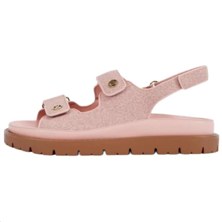 MICHAEL KORS Holland Beach Sandals Women's Light Pink