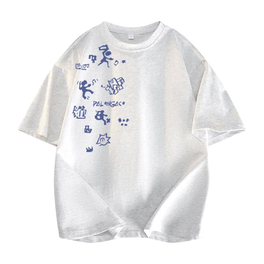 PAL ONGACO T Shirts Unisex Crew Neck Moderate Heavyweight