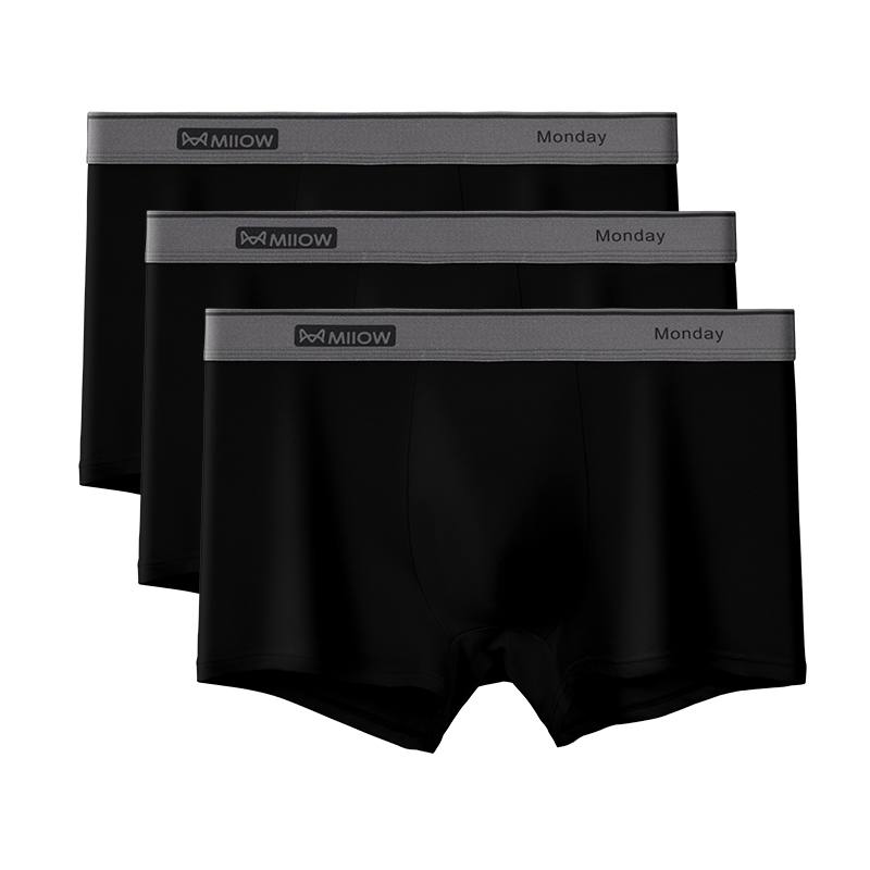 MIIOW MIIOW Men's Boxer Briefs Men's 3 Pack