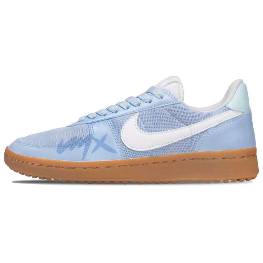 Nike Nike Field General '82 Breezy Wander, Spacious Space Canvas Low top Skateboard Shoes Women's White Blue