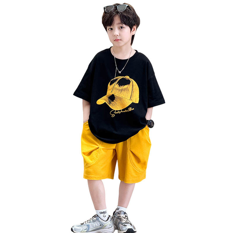 Lanza Boys' Summer Clothing Sets Summer Teenagers