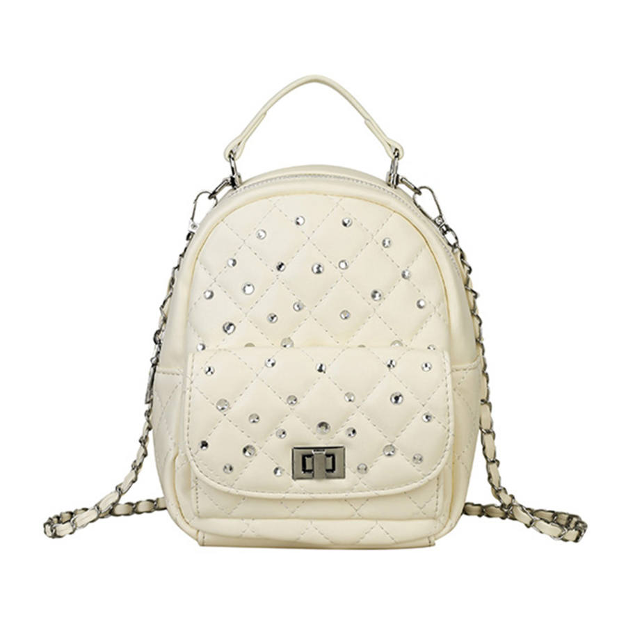 YALU Pu Backpack Regular Women's Multicolor