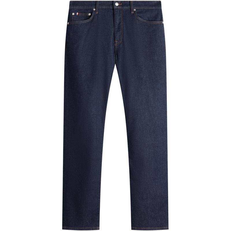 Tommy Hilfiger Jeans Men's Denim Blue 1BK Moderate Straight Fit Pants