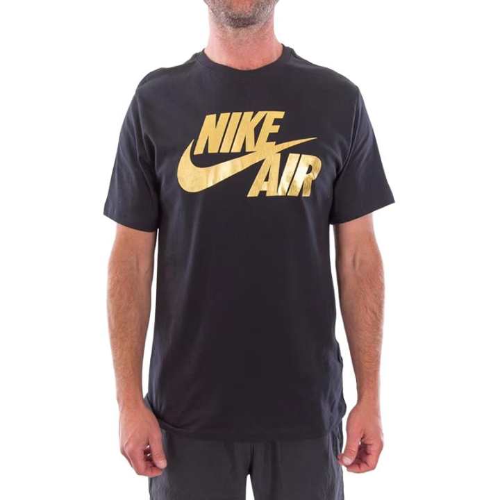 Nike Nike Sportswear T Shirts Men's Black Crew Neck