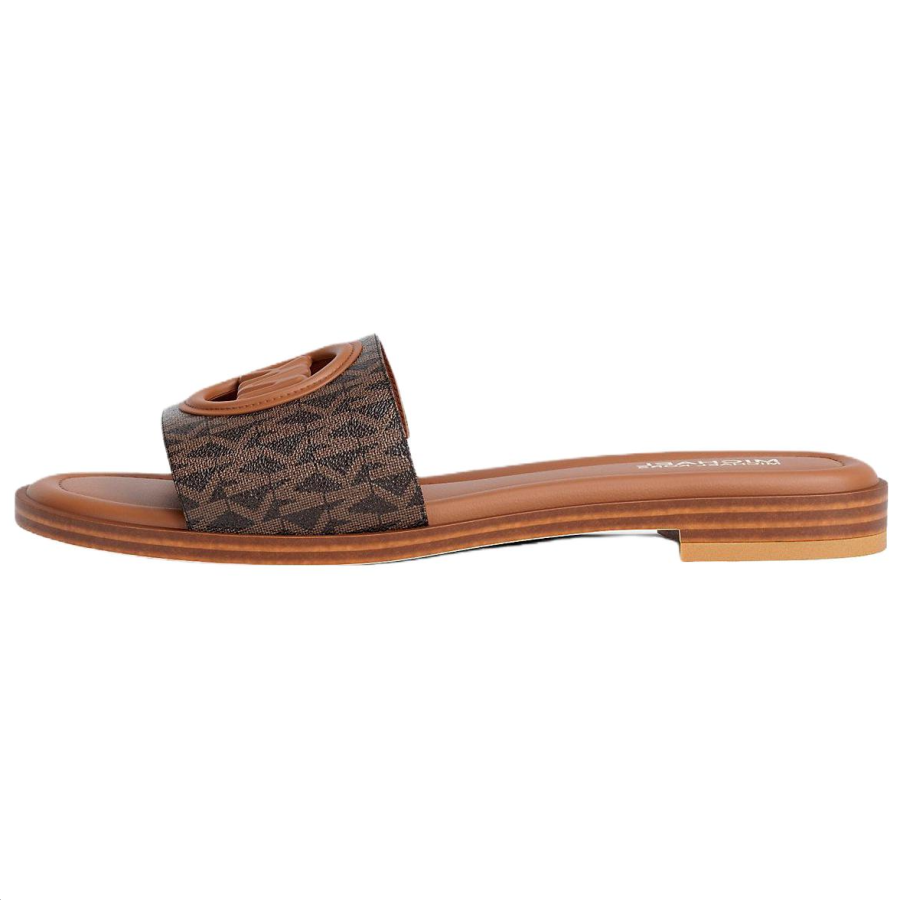 MICHAEL KORS Slide Slippers Women's Brown